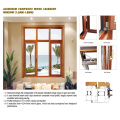 Feelingtop ventanas de madera de aluminio con carcasa de hardware (FT-WW90)